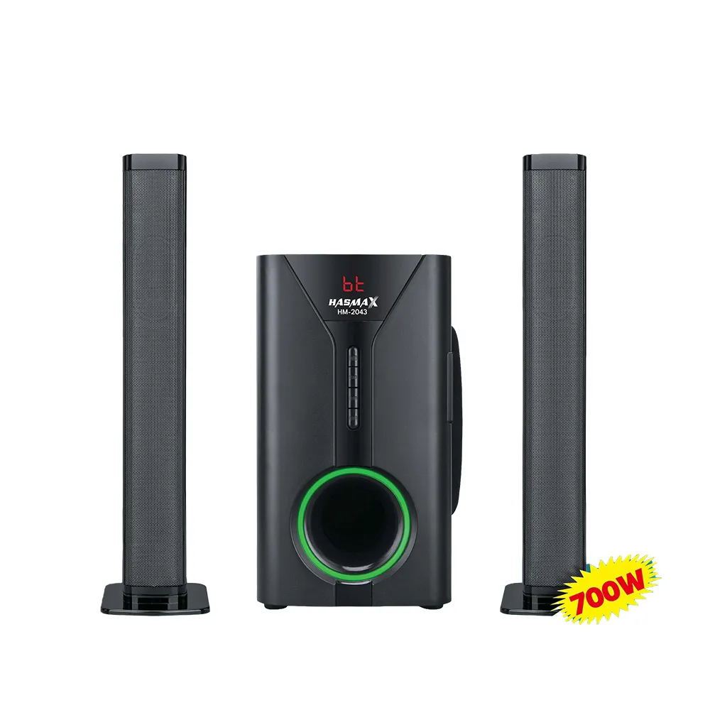 Ensemble home-cinéma 2.1 Hasmax HM-2043 700 W Bluetooth